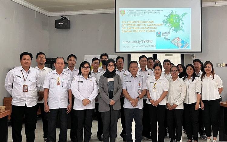 Kapuas Jadi Lokasi Ketiga Bimtek Arcgis Provinsi Kalteng