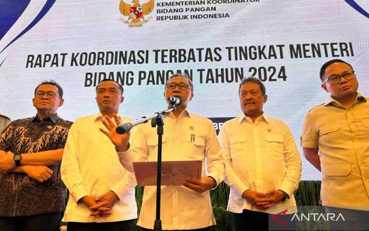 Menko Zulkifli Hasan Sebut Swasembada Pangan Dipercepat jadi 2027