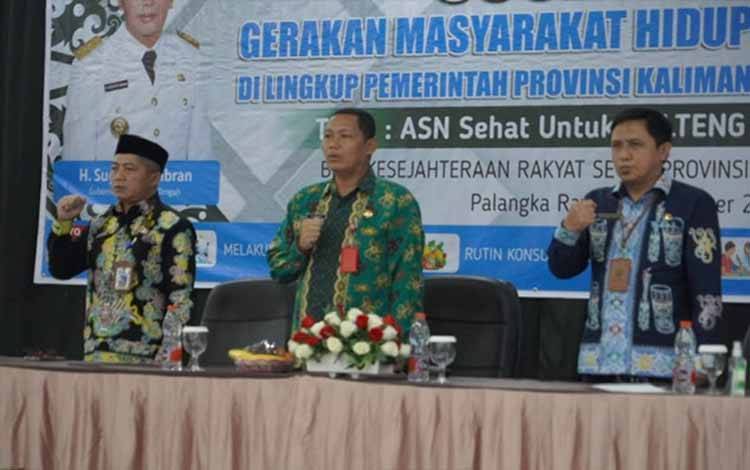 Pemprov Kalteng Kampanyekan Gerakan Masyarakat Hidup Sehat