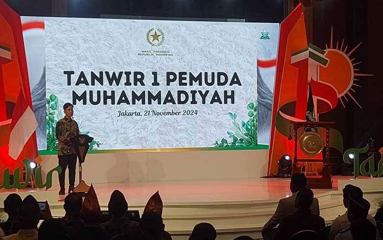 Wapres Gibran Sebut Enam Anggota Kabinet dari Muhammadiyah
