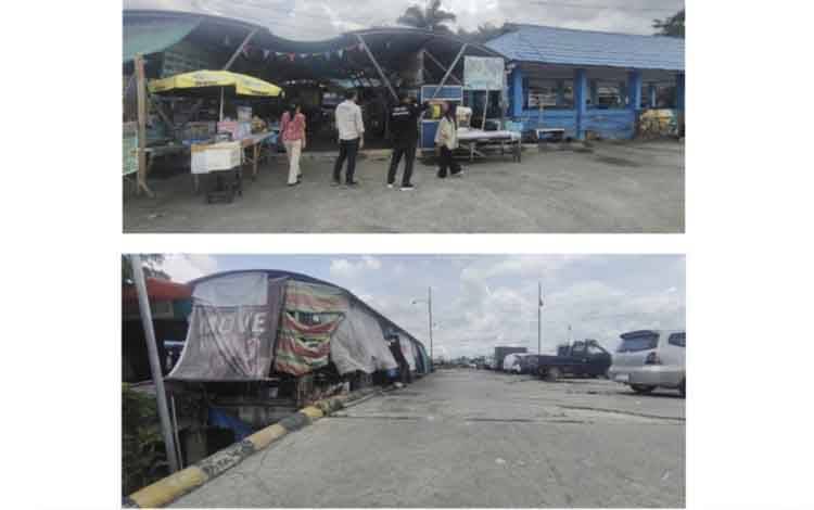 Kawasan Kuliner Dermaga Rambang Palangka Raya Kembali Dipercantik