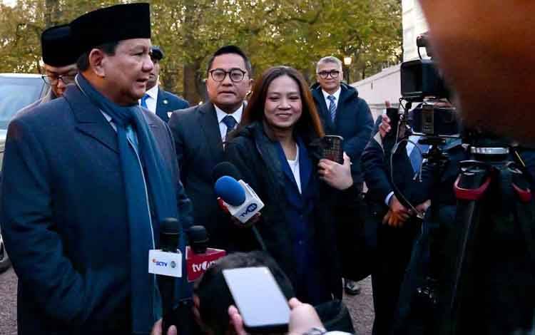Prabowo Temui Raja Charles III Bahas Lingkungan dan Pelestarian Alam