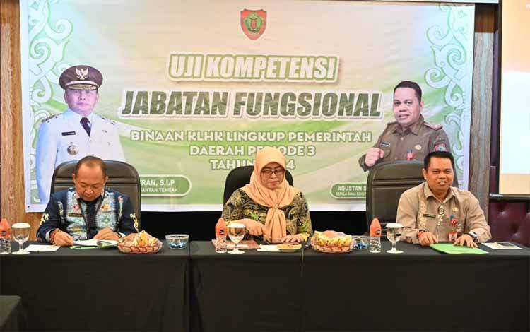 Uji Kompetensi Jabatan Fungsional KLHK Wujudkan SDM Handal dan Lingkungan Lestari