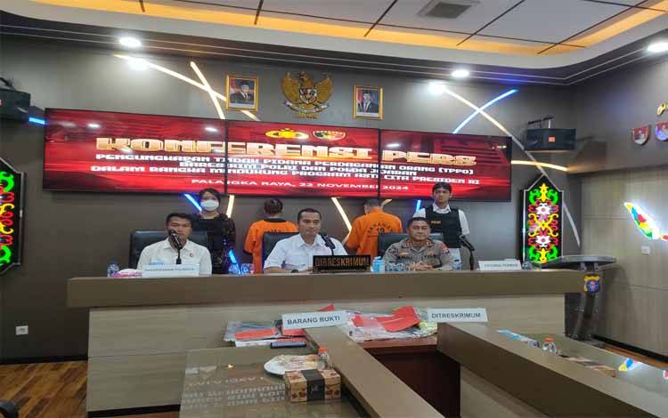 Polda Kalteng Ungkap 6 Kasus Perdagangan Orang dalam 1 Bulan
