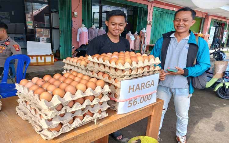 Harga Telur Jelang Nataru di Kasongan masih Normal