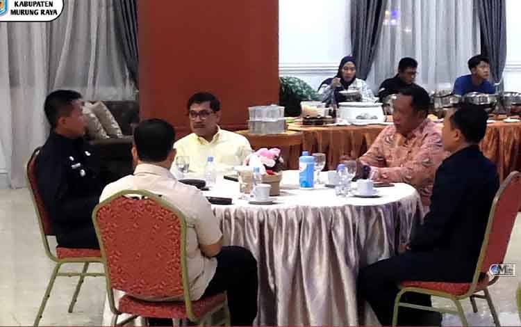 Kabinda Kalteng dan Pemkab Mura Bahas Pengamanan Pilkada 2024