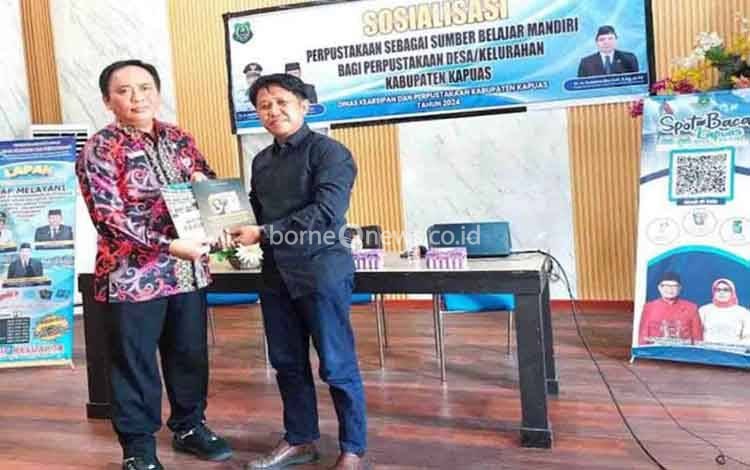 Pengelola Perpustakaan Desa di Kapuas Diberi Peningkatan IPLM dan TGM