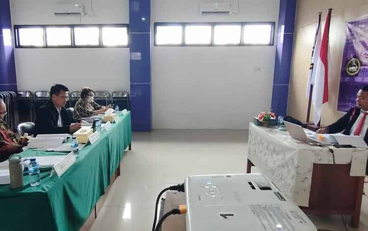 IAKN Palangka Raya Selenggarakan Ujian Mahasiswa Prodi Doktor PAK