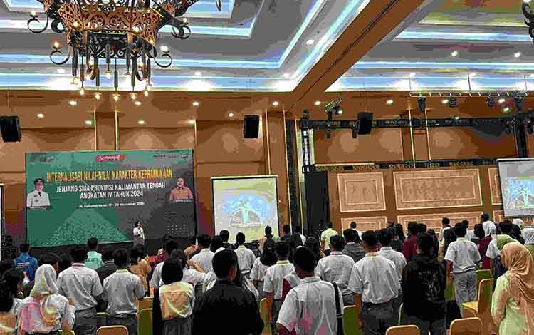 Generasi Muda Kalteng Dilatih Mandiri Lewat Kepramukaan