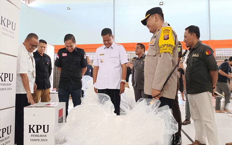 KPU Seruyan Matangkan Persiapan Distribusi Logistik Pilkada 2024