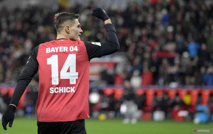 Trigol Schick Warnai Kemenangan Bayer Leverkusen atas Heidenheim