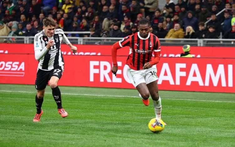 Laga AC Milan vs Juventus Berakhir Imbang Tanpa Gol