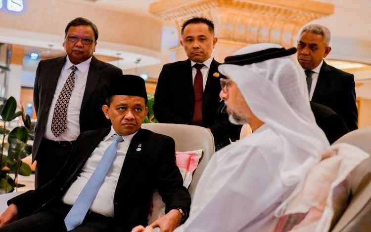 Menteri ESDM-Menteri Energi UEA Bahas 3 Kerja Sama di Abu Dhabi