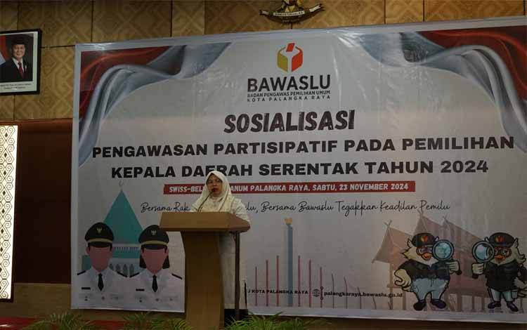 Bawaslu Palangka Raya Ajak Masyarakat Awasi Pilkada 2024, Cegah Terulangnya Kecurangan