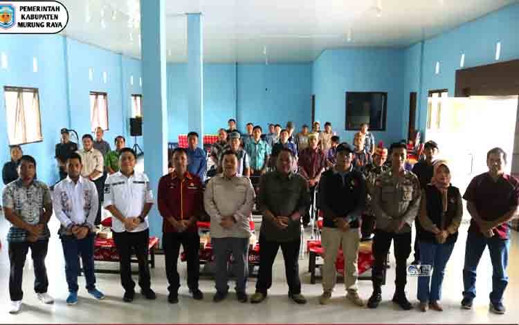 Pj Sekda Murung Raya Tinjau Persiapan Pilkada di Sumber Barito dan Permata Intan