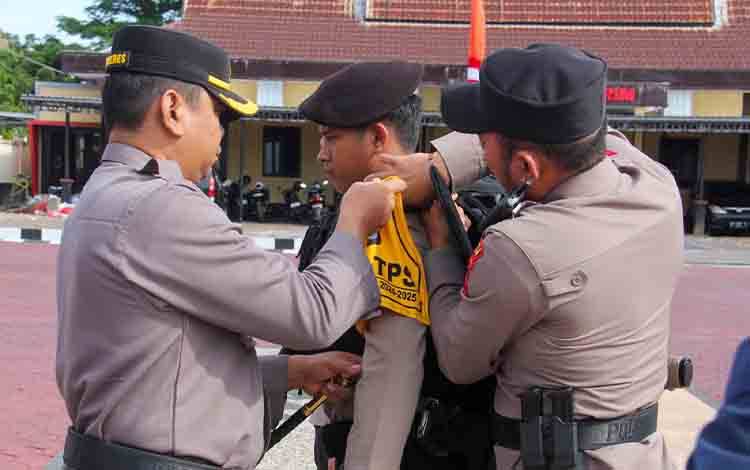 Polres Seruyan Gelar Apel Pengamanan TPS untuk Pilkada Serentak 2024