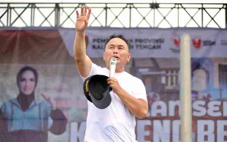 Jalan Sehat Kalteng Berkah Perkuat Sinergi Pemda Bersama Masyarakat