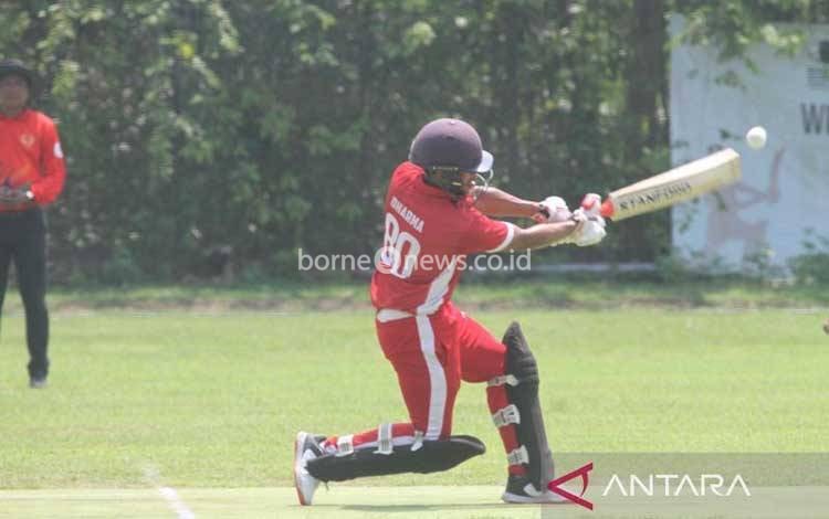 Tim Cricket Indonesia Bungkam Myanmar 6-0 di Bali Bash International
