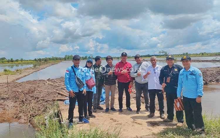 Jaringan Irigasi Rawa di Dua Wilayah di Kapuas Direhabilitasi