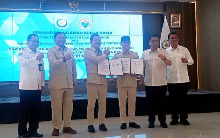 Kemendes-KKP Kolaborasi Optimalkan Potensi Kelautan dan Perikanan Desa