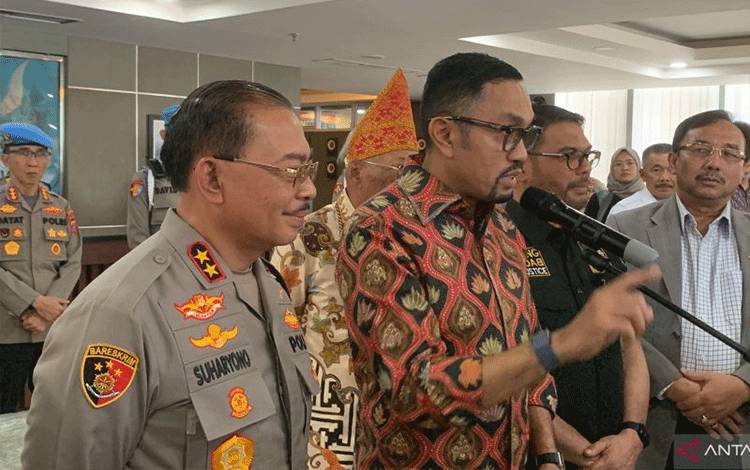 Komisi III DPR-RI Temui Polda Sumbar Buntut Kasus Polisi Tembak Polisi