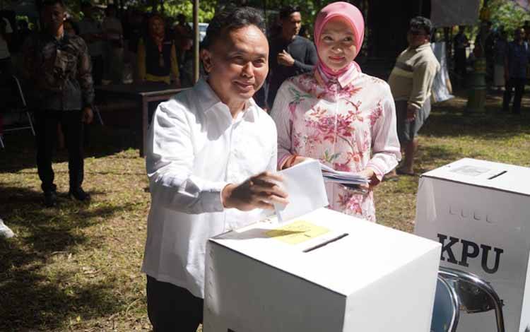 Sugianto Sabran Berikan Pesan kepada Masyarakat Gunakan Hak Pilih Pada 27 November 2024