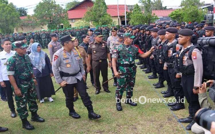7.200 Personel TNI-Polri Amankan Pemungutan Pilkada di Kalteng