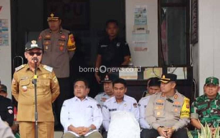 Pj Bupati Gunung Mas Berharap Pendistribusian Logistik Pilkada 2024 Berjalan Lancar