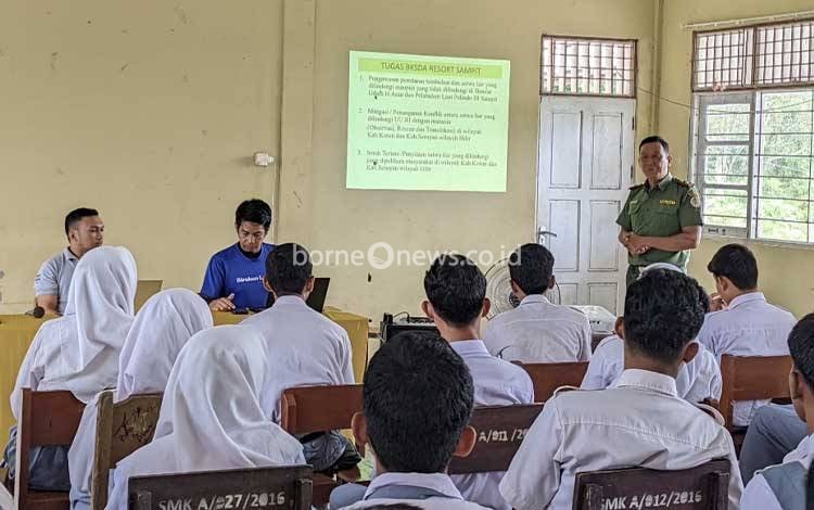 BKSDA Sampit Edukasi Pelajar SMK Ambarwati soal Tumbuhan-Satwa Dilindungi