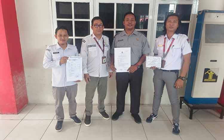Lapas Sampit Siap Gelar Pilkada 2024, Terima Formulir C dari KPU Kotim