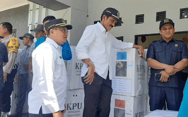 DPRD Kobar Apresiasi Aparat Kawal Pendistribusian Logistik Pilkada Serentak 2024
