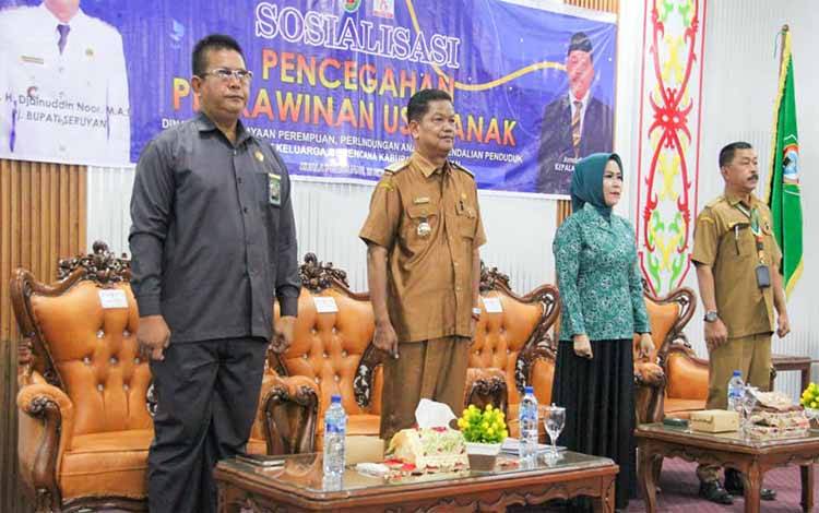 Pemkab Seruyan Sosialisasi Pencegahan Perkawinan Usia Anak 2024