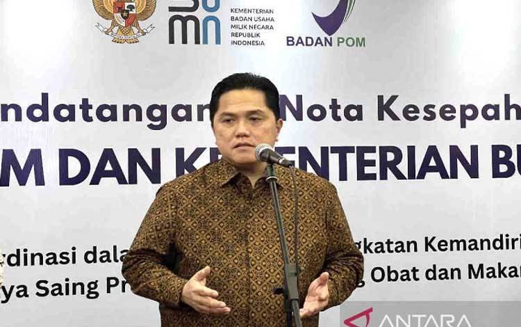 Erick: 50 Ribu UMKM Masuk Ekosistem Tender BUMN di Bawah Rp15 Miliar