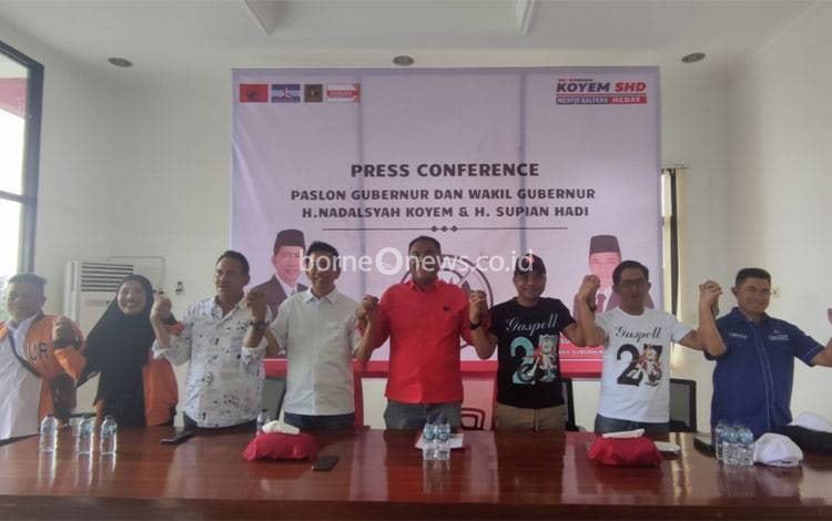 Koyem-SHD Klaim Kemenangan Pilkada Kalteng