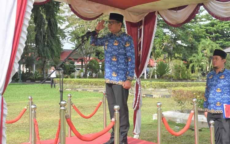 Pemkab Kapuas Gelar Upacara HUT ke-53 Korpri