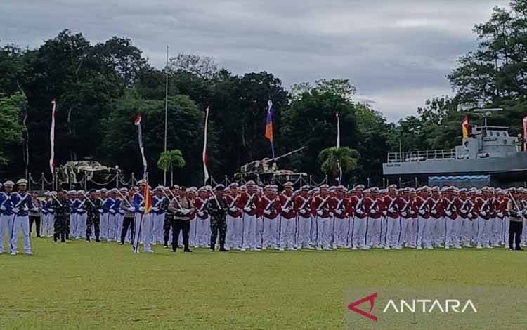 1.104 Prajurit Taruna Akademi TNI/Akpol Diwisuda di Akmil Magelang