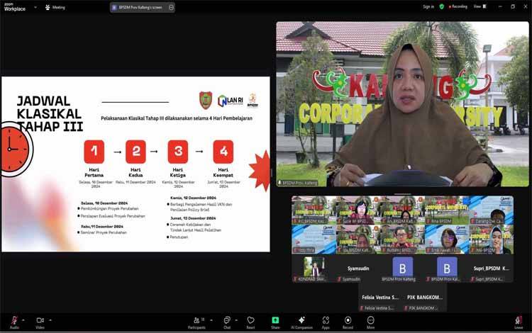 BPSDM Kalteng dan LAN RI Mantapkan Persiapan PKN Tingkat II Angkatan XXXIII