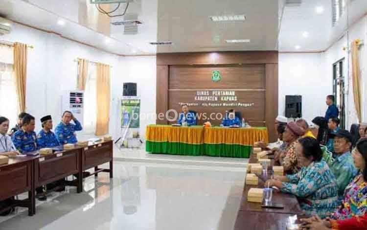 Pemkab Kapuas Fokus Pada Peningkatan Kebijakan Pembangunan Pertanian melalui Kolaborasi dan Diskusi Strategis