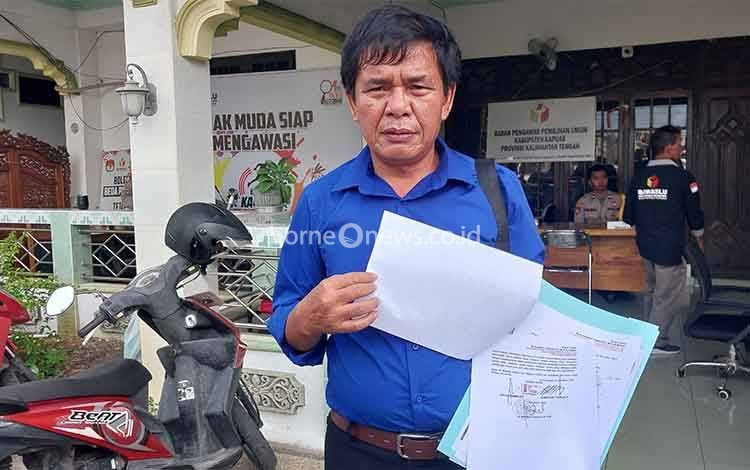 Dugaan Pelanggaran di Pilkada Kapuas, Kuasa Hukum Paslon Erlin Hardi-Alberkat Melapor ke Bawaslu