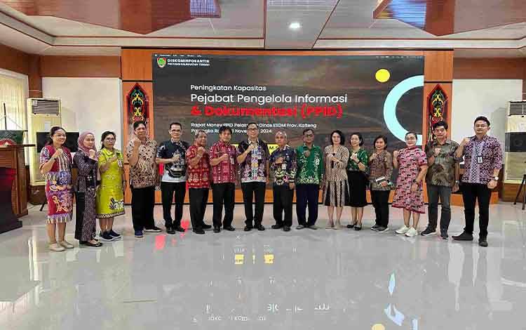 Dinas ESDM Kalteng Komitmen Terapkan Keterbukaan Informasi