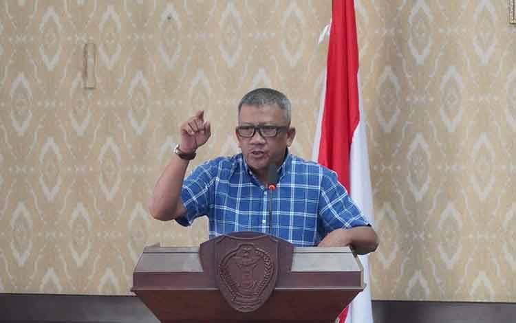 Plt Sekda Kalteng Buka Sosialisasi Peraturan Daerah Tentang Pendidikan Pancasila