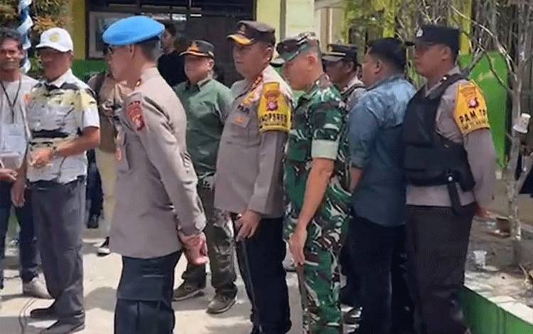 Polresta Palangka Raya Pertebal Pengamanan PSU di Dua TPS