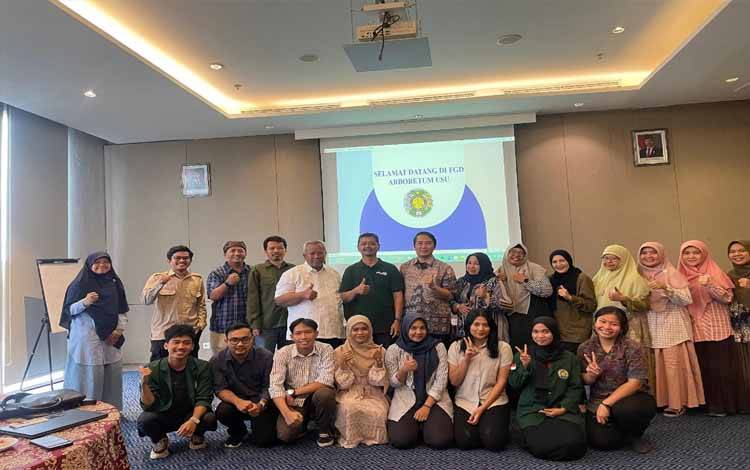 FGD Penelitian Arboretum USU: Kolaborasi Internasional untuk Masa Depan