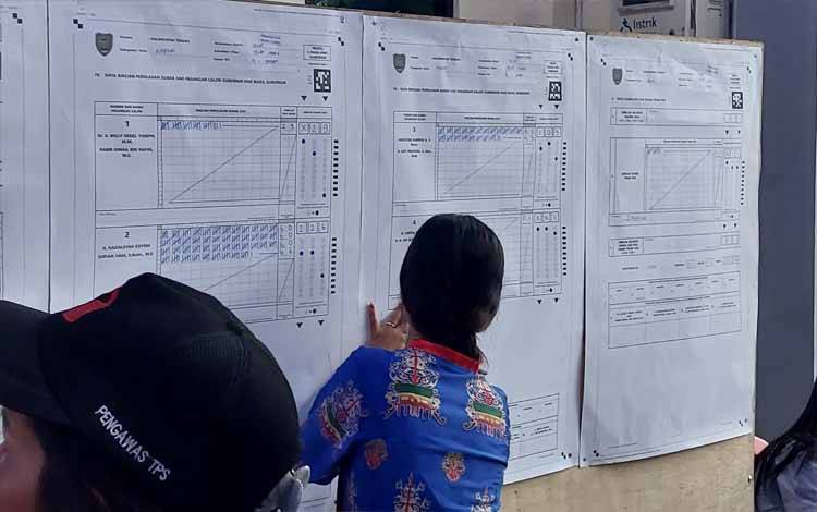 PSU, Koyem-SHD Unggul di TPS 04 Kelurahan Selat Utara Kapuas