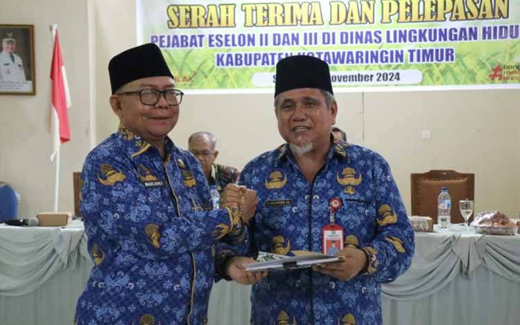 Marjuki Jabat Plt Kepala Dinas Lingkungan Hidup Kotim
