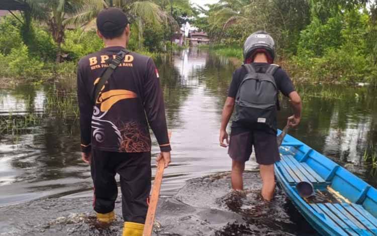 Banjir Palangka Raya, BPBD Pantau Sejumlah Titik Rawan