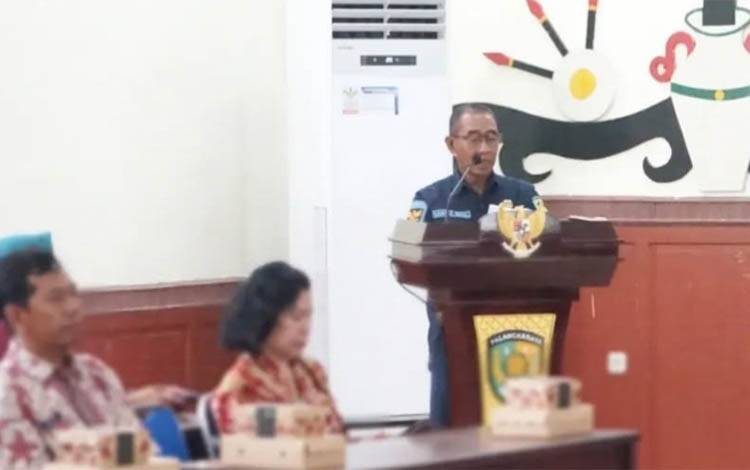 Kepala DPKUKMP Palangka Raya, Samsul Rizal. (FOTO: HUMAS)