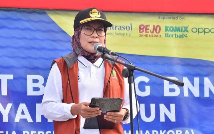 Pj Wali Kota Palangka Raya Ajak Semua Pihak Bersatu Lawan Narkoba