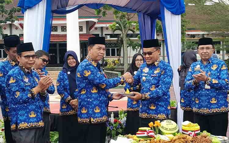 Pemkab Sukamara Gelar Upacara Peringatan Hari KORPRI ke-53