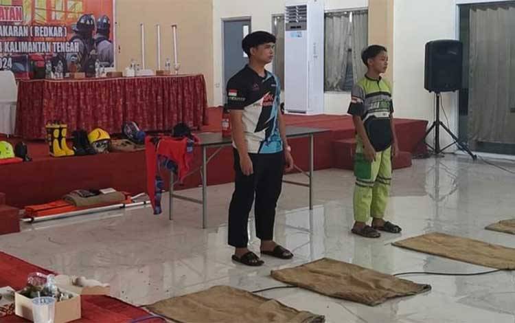 Relawan Damkar Kapuas Dibekali Bimbingan Teknis untuk Tingkatkan Keterampilan